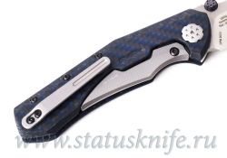 Нож Zero Tolerance ZT 0850 Blue CF № 0005 Sinkevich / Rexfordфотография - 5