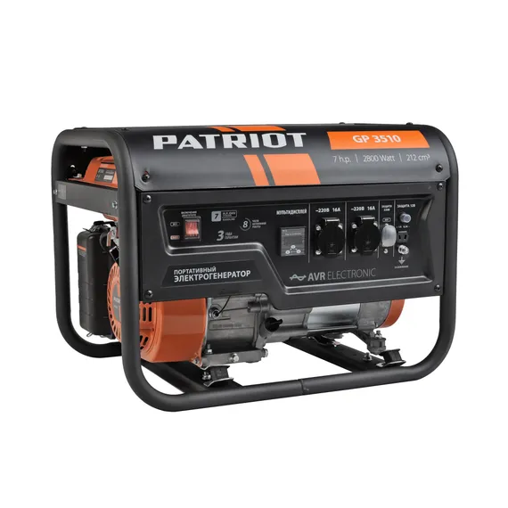 Бензиновый генератор "PATRIOT" GP 3510