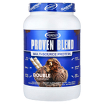 Gaspari Nutrition, Proven Blend, смесь протеинов из разных источников, со вкусом двойного шоколада, 896 г (2 фунта)