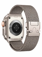 Ремешок Gurdini Titanium Milanese Loop Apple Watch 38/40/41/42 mm Starlight