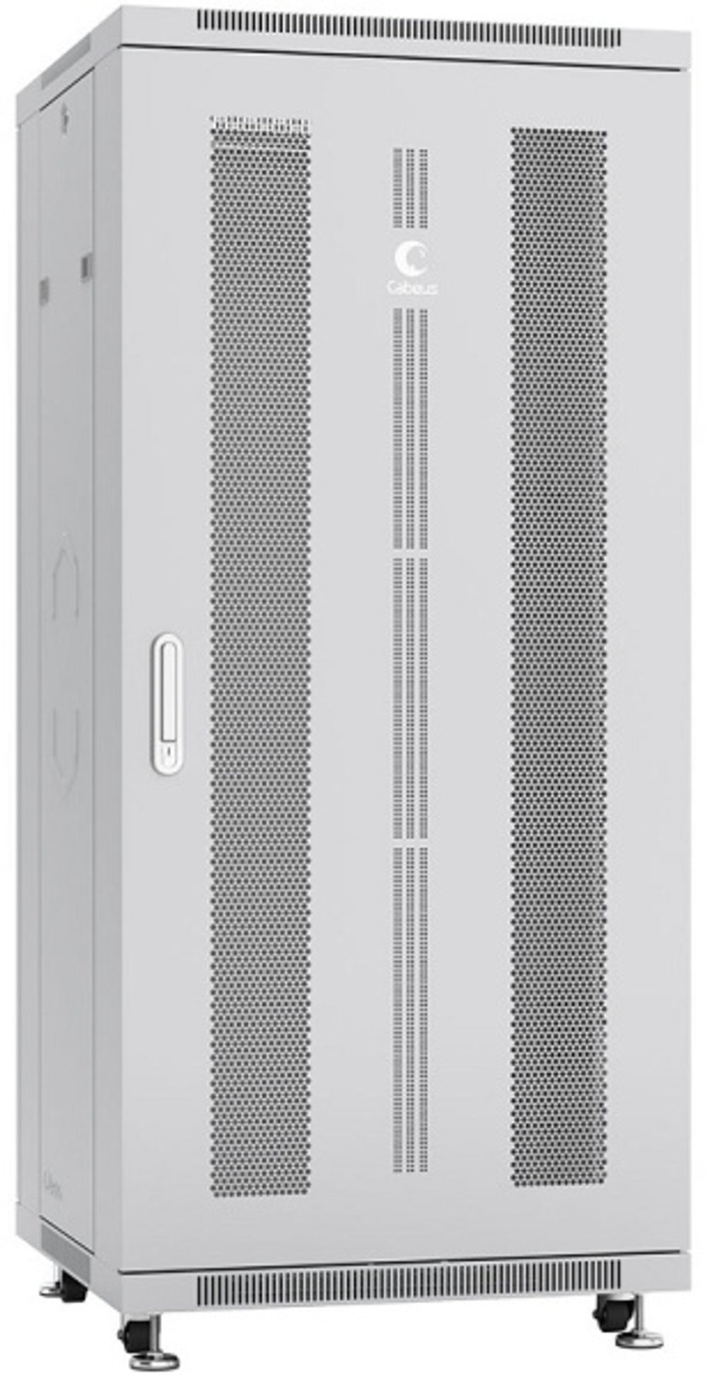 Шкаф напольный 19", 27U Cabeus ND-05C-27U60/60