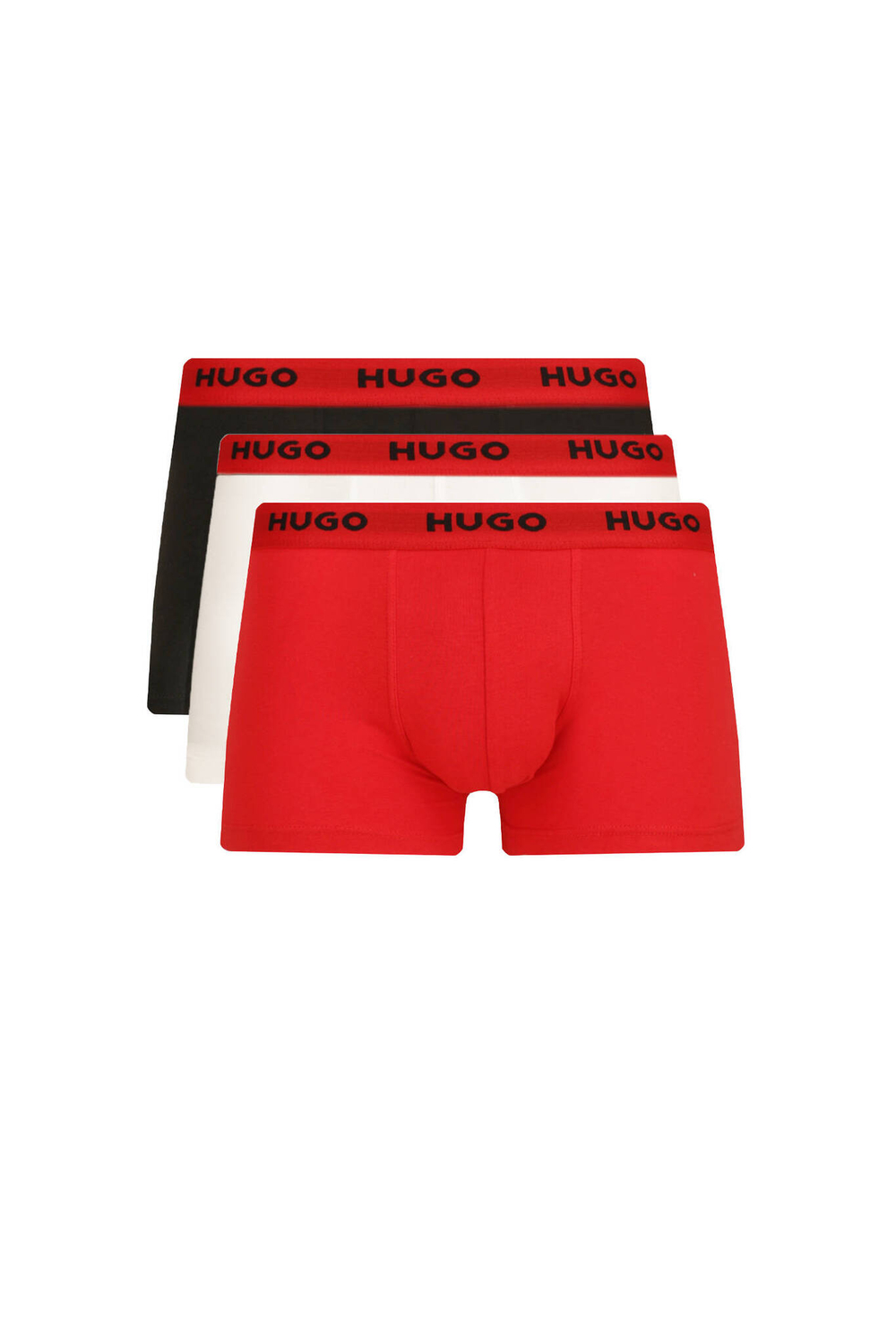 трусики-боксеры 3-pack trunk triplet pack Hugo Bodywear - черный(50469786)