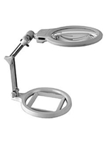 Лупа настольная складная с подсветкой 130мм.26мм (3LED) MG3B-1A Magnifier