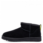 Ugg Mens Classic Ultra Mini "Zip Boot Black"