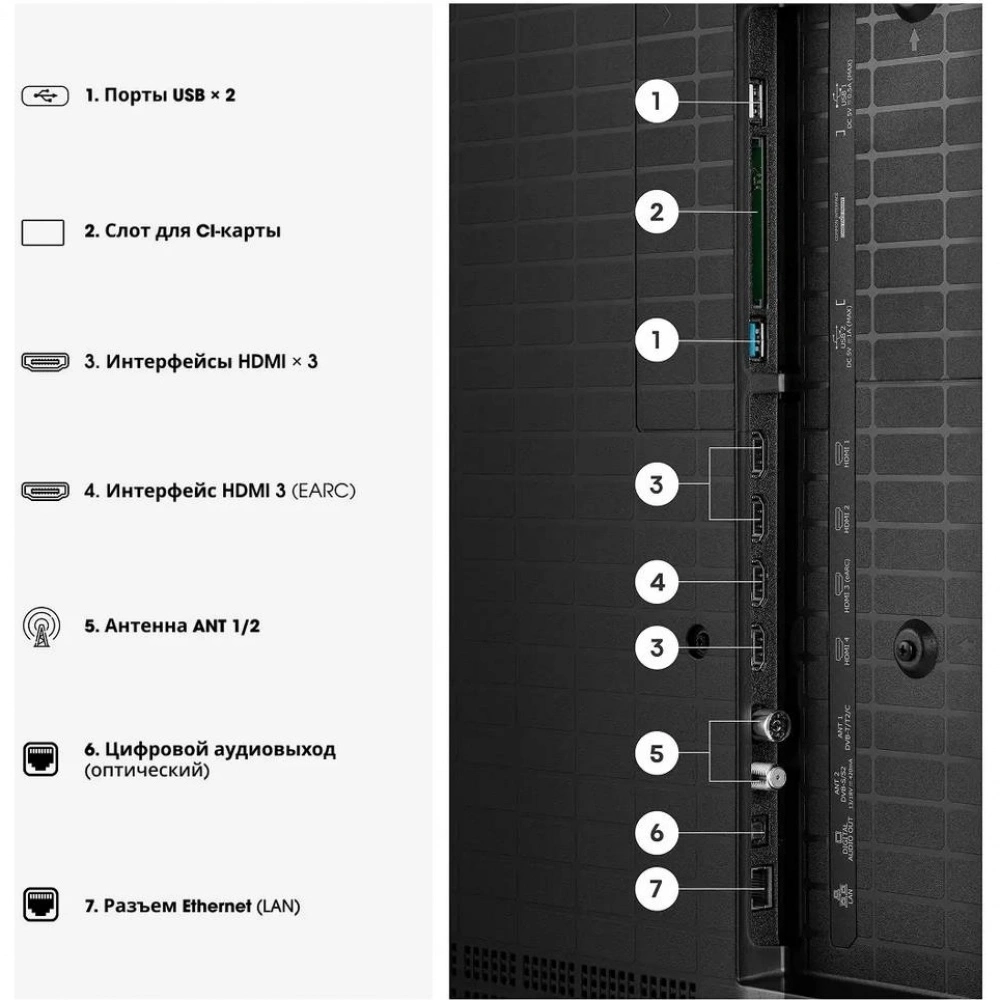 Телевизор Hisense 85UR8S 85" Ultra HD 4K