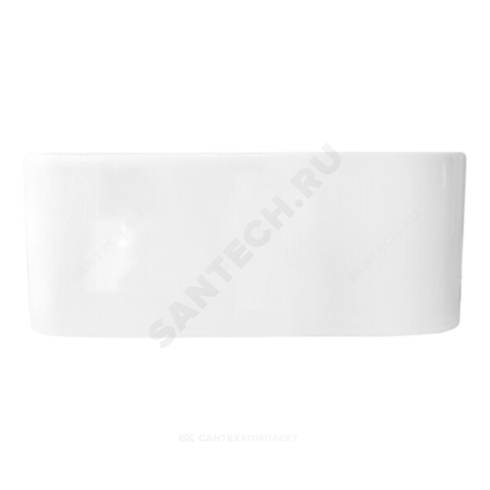 Умывальник мебельный Infinity Shelf 60 1 отверстие под смеситель по центру белый Sanita Luxe INF60SLWB01SH