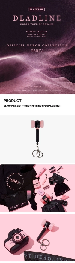 Брелок BLACKPINK LIGHT STICK KEYRING SPECIAL EDITION