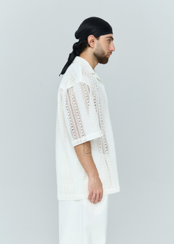 Рубашка из кружева | white lotus