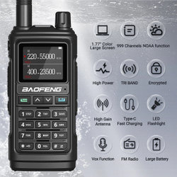 Рация Baofeng UV-17 10W. Чёрный