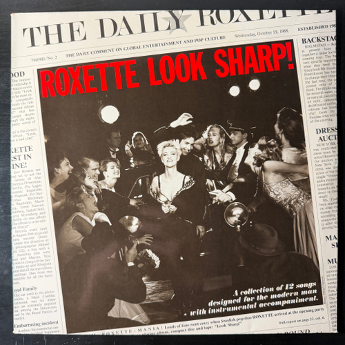 Roxette - Look Sharp! (Европа 1988г.)