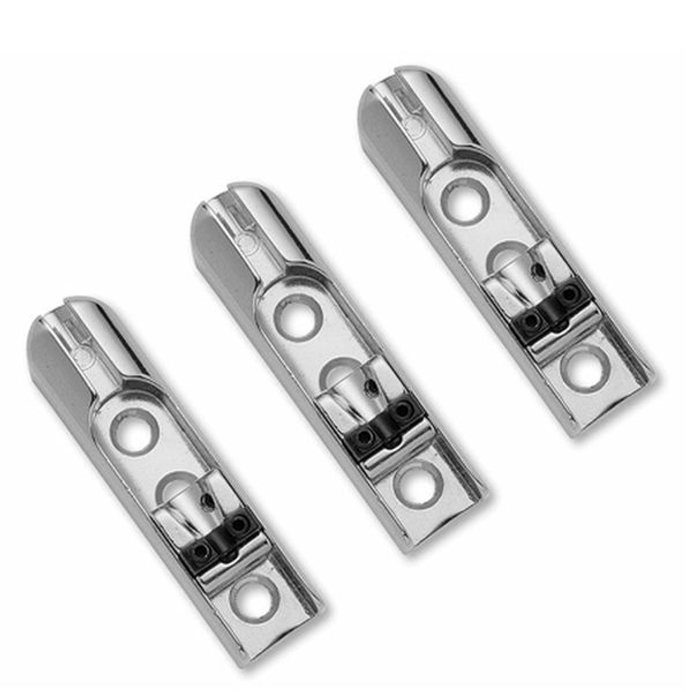 Samwoo BB215-CR Комплект седел monorail top-load / string through для 5-струнной бас-гитары, хром