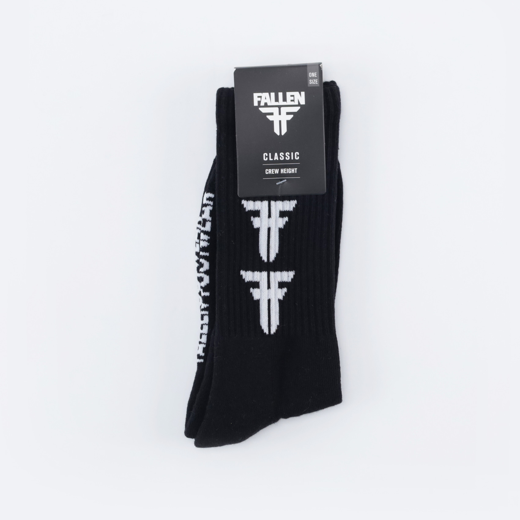 Носки Fallen Step & Repeat Sock (black/white) артикул:FMQ1ME03 - купить в магазине Дайс