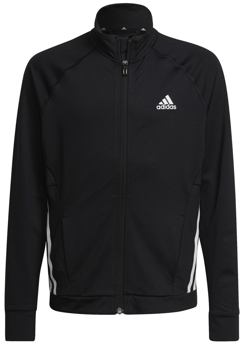 Кофта для девочки теннисная  Adidas Sportwear Future Icons 3 Stripes Hooded - черный