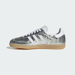 ADIDAS Кроссовки Samba с змеиным принтом, серебристый