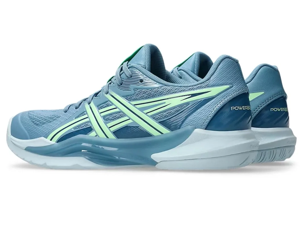 Мужские кроссовки для сквоша/бадминтона Asics Powerbreak FF - saba blue/menthol