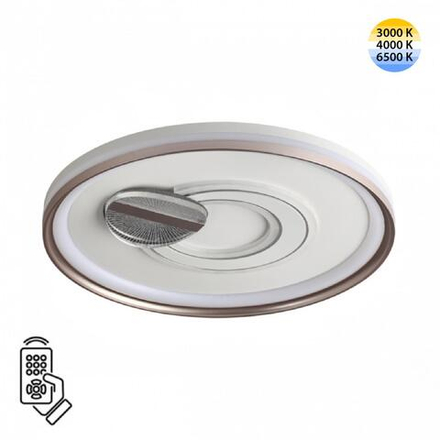 7787/85L PIKO LED SN 607 Светильник металл/белый/бронза LED 85Вт 3000-6500K D495 IP20 пульт ДУ GEMINI