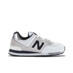 New Balance 574 "White Silver Black"