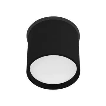 Влагозащищенный накладной светильник LED 7W 3000K 043966 чёрный Cylindo Arlight