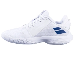 Женские теннисные кроссовки Babolat Jet Tere 2 Wimbledon All Court - white/blue navy