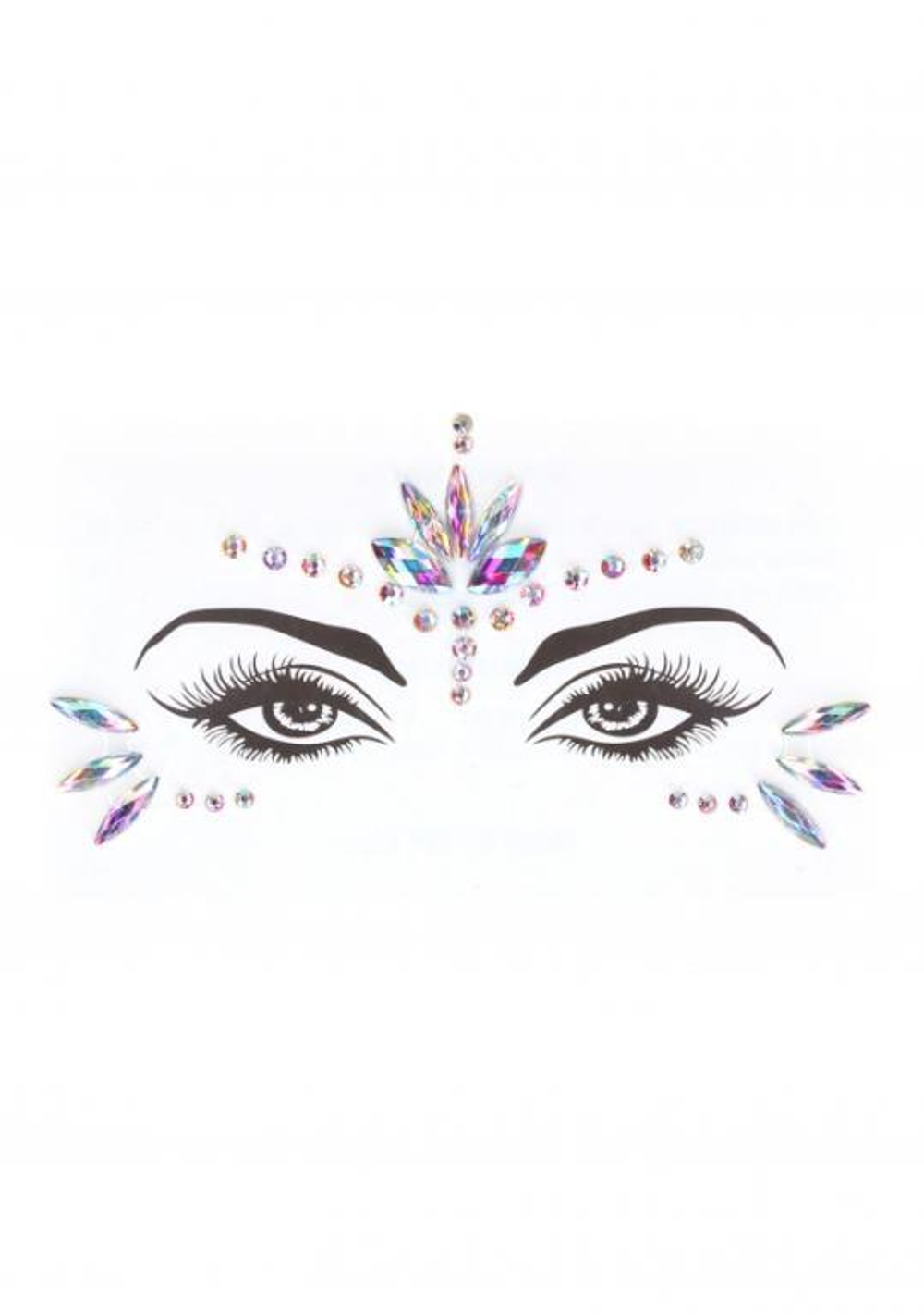 Стикер - наклейка "Ослепительный блеск глаз" Dazzling Eye Contact