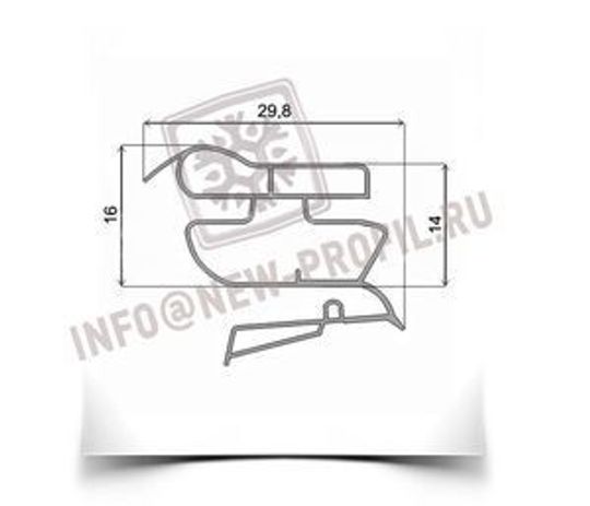 Уплотнитель для холодильника  Electrolux ERB35090W х.к 990*575 мм (022)