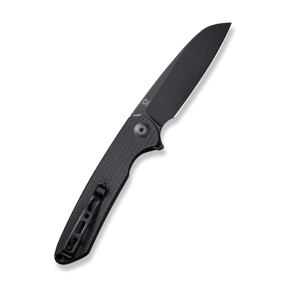 Нож складной SENCUT Kyril 9Cr18MoV Steel Black Stonewashed Handle Black Micarta