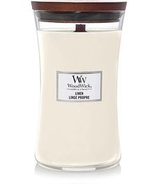 Лен, ароматическая свеча, WoodWick