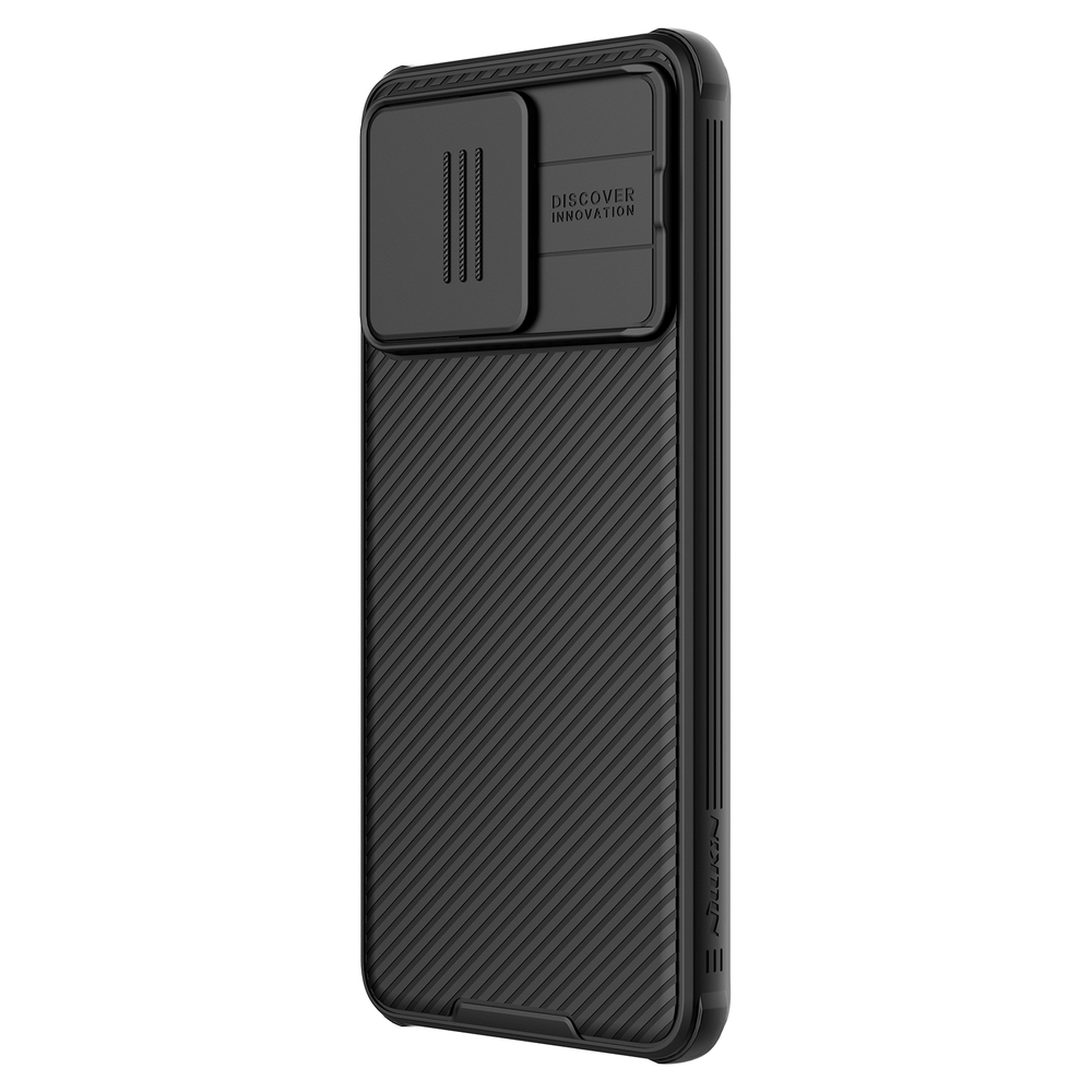 Чехол от Nillkin с защитной шторкой и с встроенным круглым магнитом для Xiaomi Poco F6 Pro, серия CamShield Pro Magnetic Case