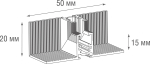 размеры Inner corner DLSM InB