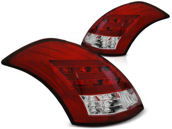 Задние фонари для Suzuki Swift III (11-...) LED Red Сrystal