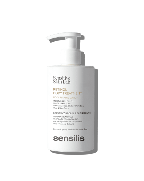 Sensilis Retinol Body Treatment | Укрепляющий лосьон для тела с ретинил пальмитатом, 200 мл