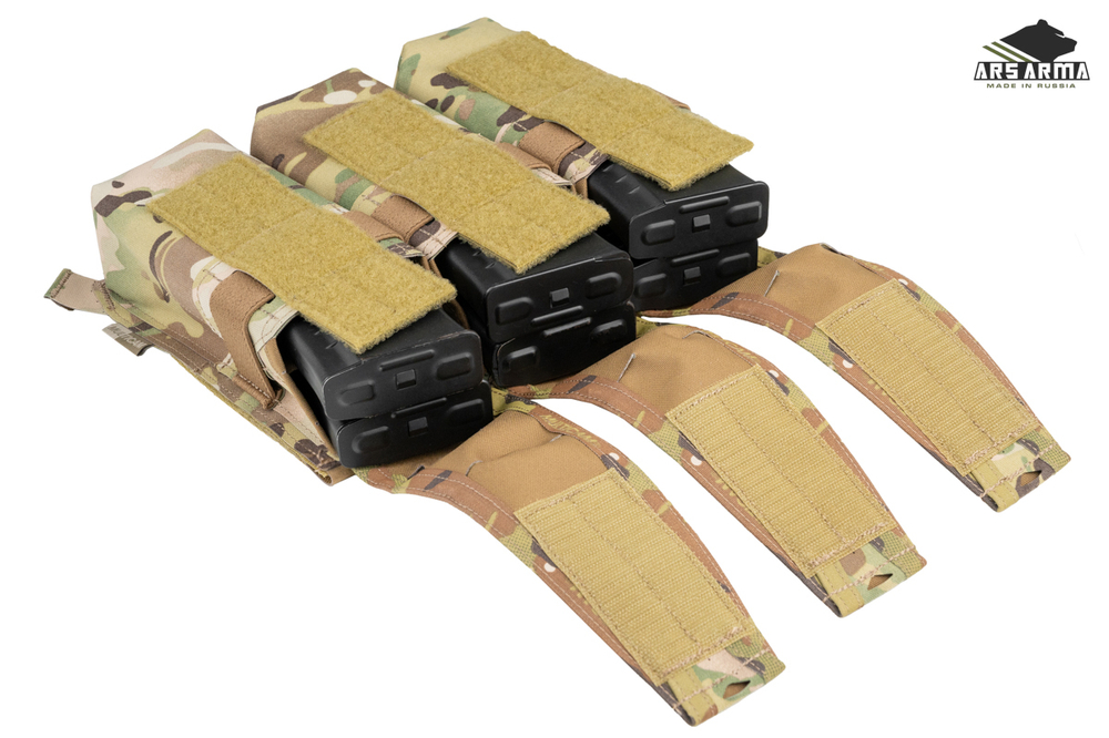 Передняя панель жилета на 6 магазинов АК LC ARS ARMA