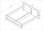 Кровать Сириус 180х200 (белый)