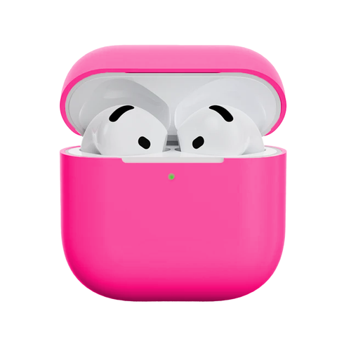 Чехол для наушников Apple AirPods 4, Bright Pink (Ярко-розовый)