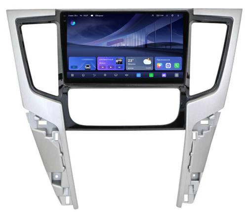 Магнитола для Mitsubishi L200 2019-2024 (правый руль, климат) - Kuberg QLed+2K, Android 14, TS105, Быстрейшая, CarPlay, SIM-слот