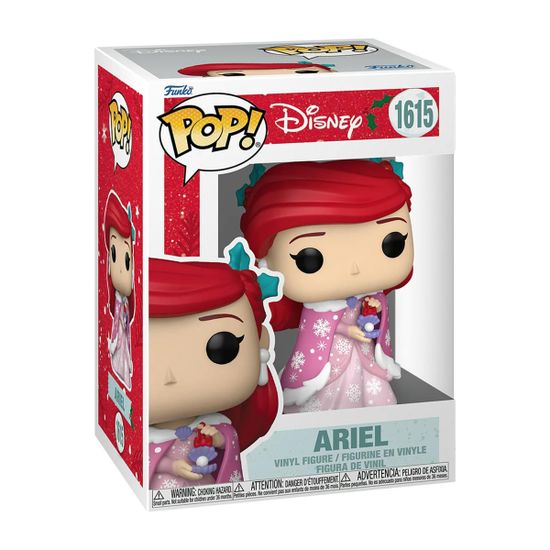 Фигурка Funko POP! Disney Princess Holiday Ariel (1615) 86069 — упаковка / варианты серии