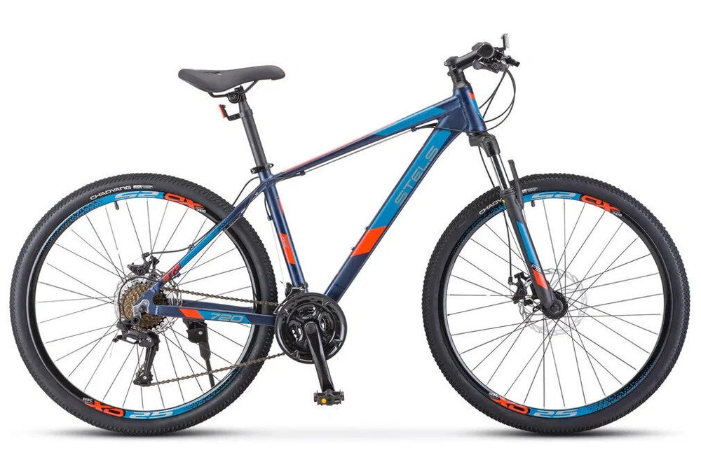 Велосипед 27.5" Stels Navigator-720 MD ,рама 15.5,темно-синий