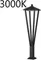 Наземный светильник Bearitz 6655/12GL3 Odeon Light