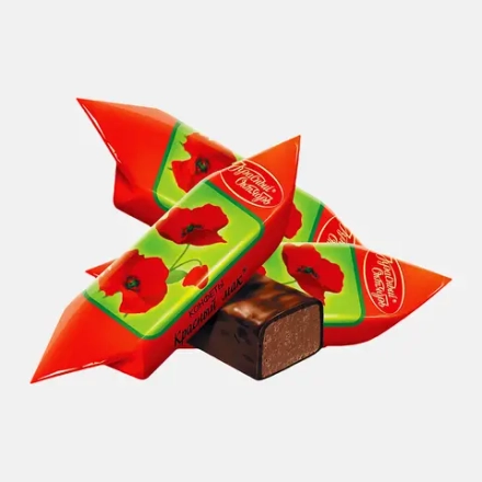 Конфеты Красный октябрь Красный мак 300г