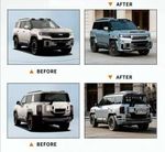 Широкий обвес для BYD Leopard 8 2024+ Fang Cheng Bao Bao 8 Леопард тюнинг