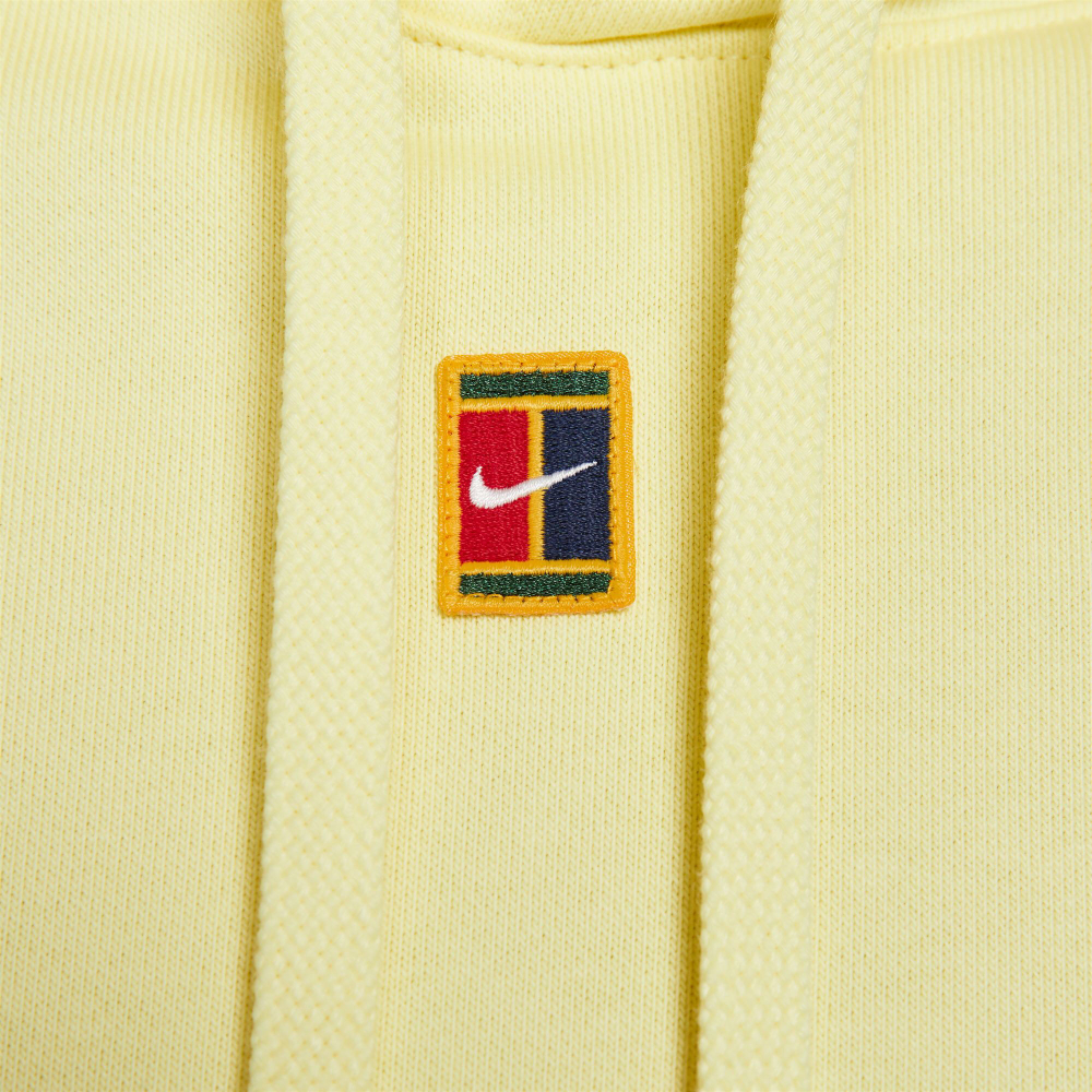 Мужская кофта теннисная Nike Dri-Fit Court Heritage Hoody Men - Yellow