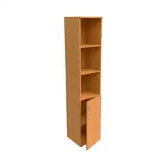 Шкаф узкий ЛФ220 400х406х2000, ольха