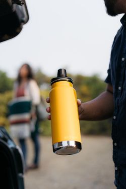 Термобутылка Klean Kanteen TKWide Chug Cap 32oz (946 мл) Marigold