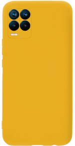 Мягкий Soft Touch чехол из силикона для REALME 8 / 8 PRO с бархатной подкладкой