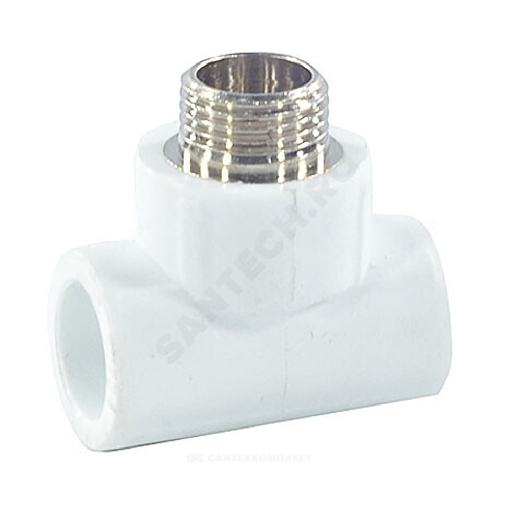 Тройник PP-R комбинированный белый Дн 32х1" НР PRO VALFEX 10128032-PRO