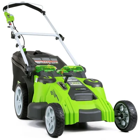 Газонокосилка аккумуляторная "GREENWORKS" G40LM49DB TwinForce 2500207