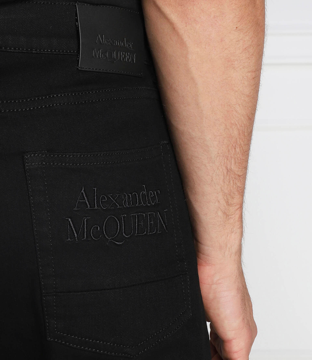джинсы Alexander McQueen - черный(683031 QTY49)