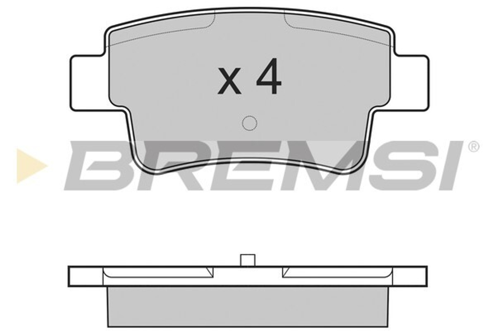 BREMSI - BP3228-BMS - Brake Pad Set, disc brake