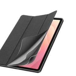 Чехол книжка черного цвета для планшета Samsung Galaxy Tab S11, серия Domo Series (с держателем для S Pen и функцией автоматического перехода в спящий режим) от Dux Ducis