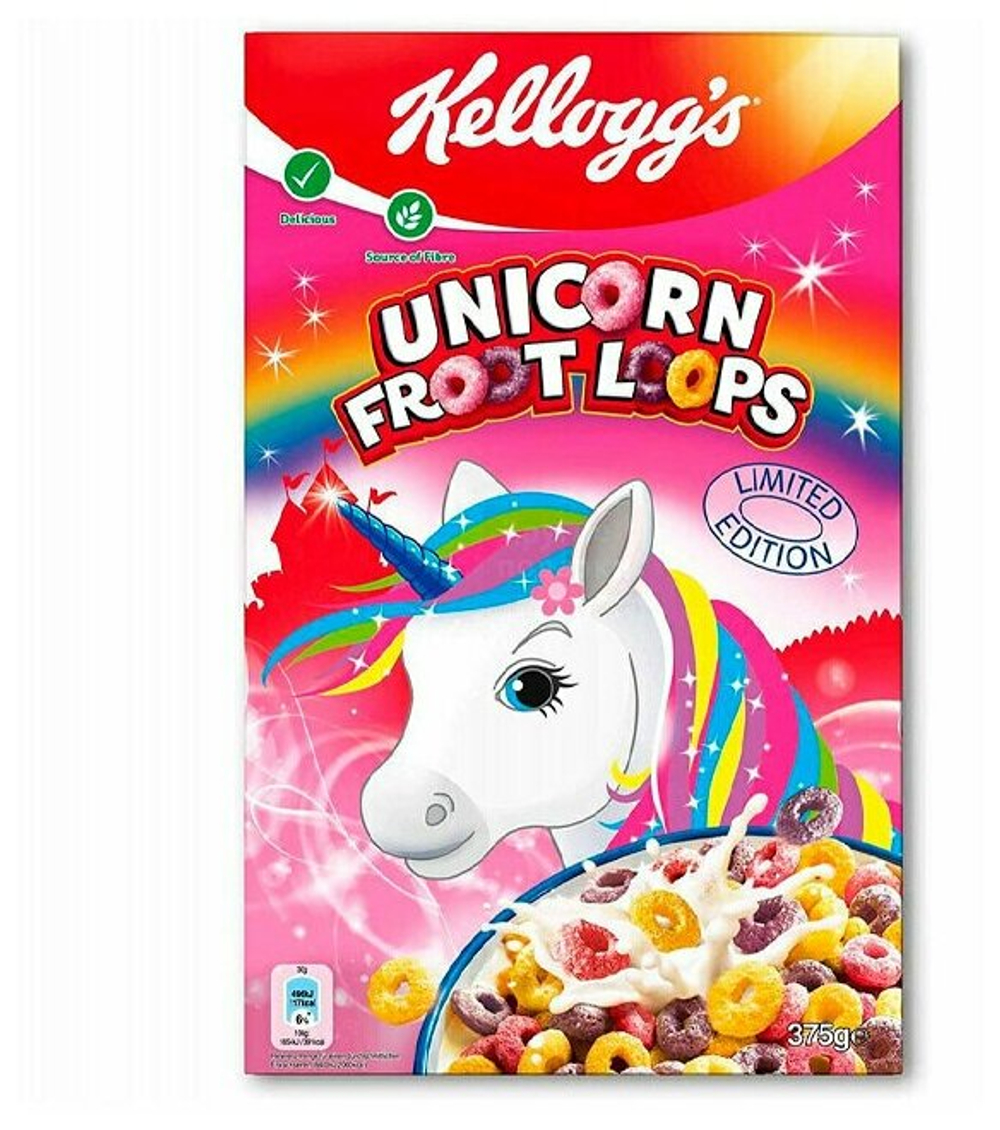 Сухой завтрак Cereals KELLOGG'S Froot Loops 375 г